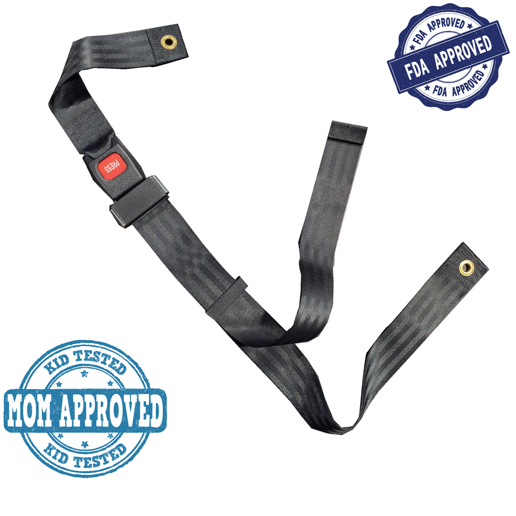 Wheelchair Seat Belt up to 48 Auto Style Metal Buckle – Rolling